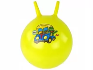 Piłki dla dzieci - ﻿Piłka Do Skakania Skoczek 45 cm Żółty - miniaturka - grafika 1