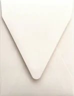 Koperty - Koperty ozdobne gładkie I8 182x134mm ecru Malmero Craie NK 120g 25 szt. - na zaproszenia ślubne, komunijne, urodzinowe, na chrzest - miniaturka - grafika 1