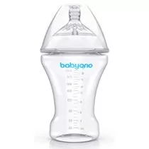 BabyOno Butelka antykolkowa 260 ml NATURAL NURSING - Butelki dla niemowląt - miniaturka - grafika 2