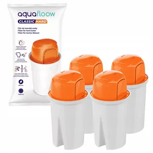 4x FILTR WKŁAD DO DZBANKÓW FILTRUJĄCYCH DO TWARDEJ WODY AQUAFLOOW - Wkłady filtrujące - miniaturka - grafika 1