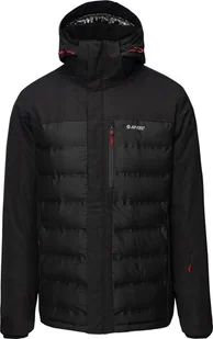 Kurtka męska hitec Męska kurtka puchowa z kapturem ocieplana narciarska pikowana Hi-tec Helten rozmiar S - Kurtki męskie - miniaturka - grafika 1