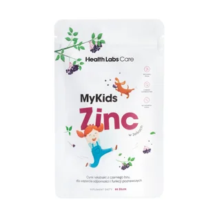 Health Labs Care MyKids Zinc, 60 Żelek - Przeziębienie i grypa - miniaturka - grafika 1