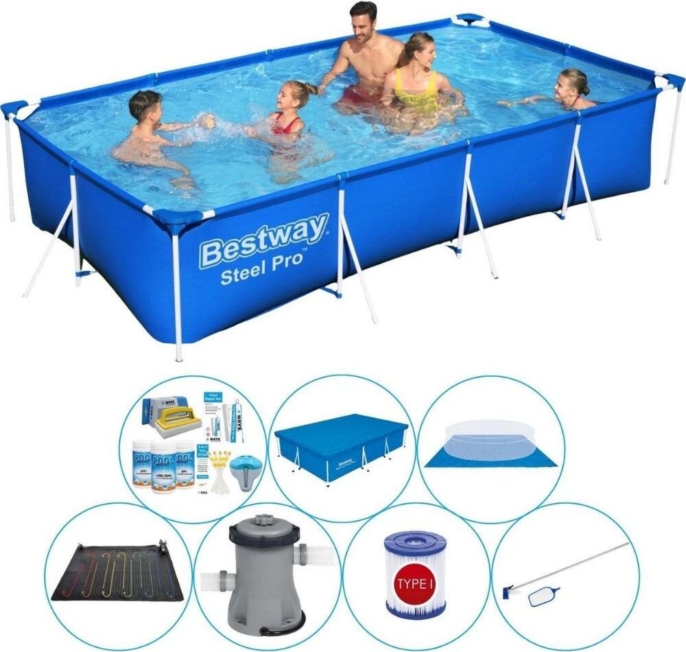 Zestaw basenowy - Bestway Fast Set 400x211x81 cm okrągły