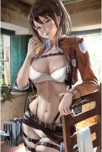 Plakat Anime Attack on Titan aot_994 A3 (custom)