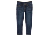 Spodnie i spodenki dla chłopców - lupilu® Jeansy dziecięce, Slim Fit (104, Ciemnoniebieski) - miniaturka - grafika 1