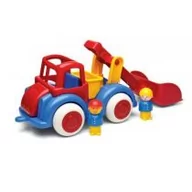 Samochody i pojazdy dla dzieci - Viking Toys Pojazd ładowarka z dwoma z figurkami - miniaturka - grafika 1