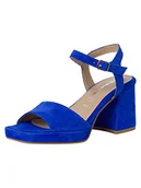 Sandały damskie - Tamaris Sandały damskie 1-1-28374-20, ROYAL Blue, 37 EU, niebieski (Royal Blue), 37 eu - miniaturka - grafika 1