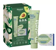 Zestawy kosmetyków damskich - Mustela - Zestaw SOS na suche obszary skóry ciała i twarzy 1szt - miniaturka - grafika 1