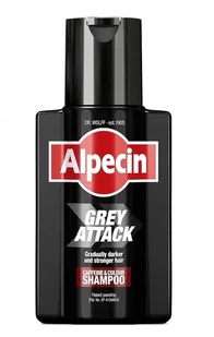Alpecin Grey Attack Caffeine & Color Shampoo Szampon do włosów 200 ml - Szampony do włosów - miniaturka - grafika 1