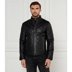 Joop! Skórzana kurtka Slim Fit - Kurtki męskie - miniaturka - grafika 1