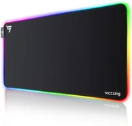 Podkładki pod mysz - PODKŁADKA POD MYSZKĘ RGB LED GAMINGOWA XXL 80x40cm - miniaturka - grafika 1