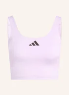Biustonosze - Adidas Biustonosz Sportowy Power lila - miniaturka - grafika 1