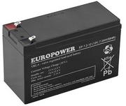 Baterie do zasilaczy awaryjnych UPS - Europower Ep 7.2-12 12V 7,2AH - miniaturka - grafika 1