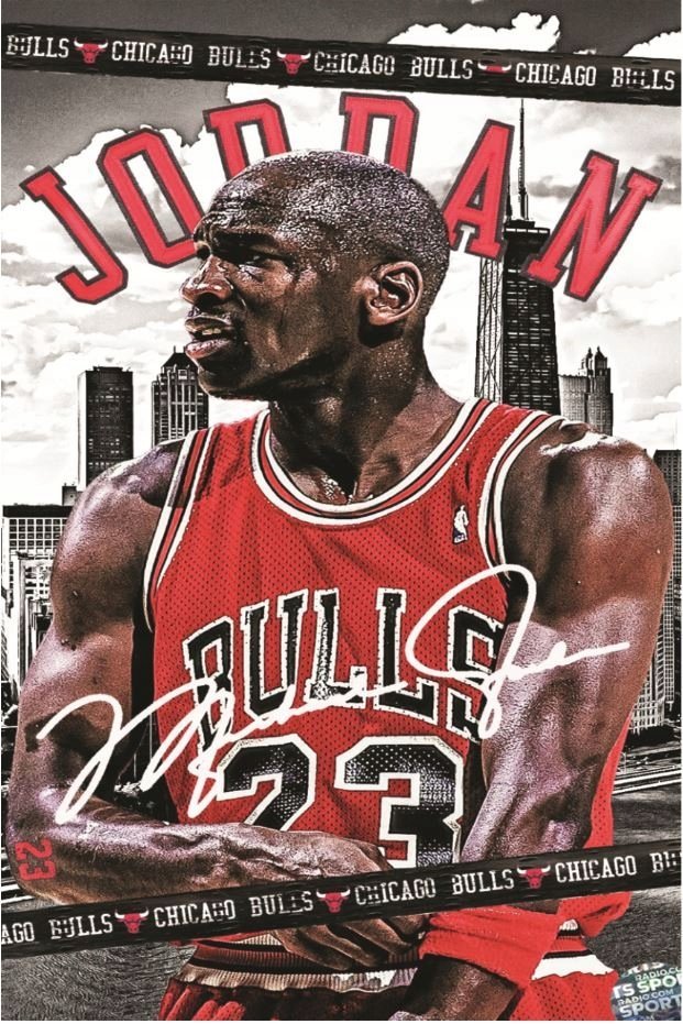 PODKŁADKA POD MYSZ Nadruk 22x18 cm Michael Jordan Chicago Bulls Prezent