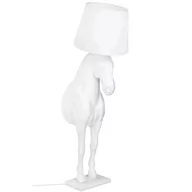 Lampy stojące - King Home Lampa podłogowa KOŃ HORSE STAND M biała - włókno szklane JB001L.WHITE [15772079] - miniaturka - grafika 1