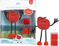 Zabawki do kąpieli - Zabawka Do Kąpieli Postać Sammy Z Dwiema Kostkami Sensorycznymi Świecącymi Glo Pals - miniaturka - grafika 1