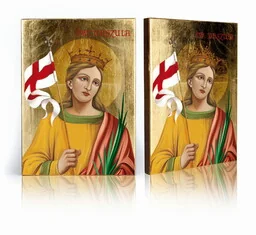 Ikona religijna Święta Urszula Męczennica - Ikony i obrazy sakralne - miniaturka - grafika 1