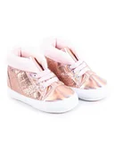 Buty dla dziewczynek - Buciki niemowlęce niechodki gumki złote 6-12 miesięcy YOCLUB - miniaturka - grafika 1