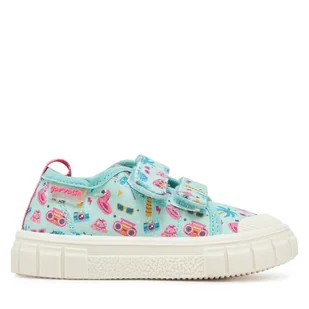 Kapcie Garvalin 252383 Turkusowy - Buty dla dziewczynek - miniaturka - grafika 1