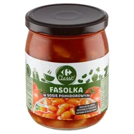 Szybkie dania obiadowe - Carrefour Classic Fasolka w sosie pomidorowym 500 g - miniaturka - grafika 1