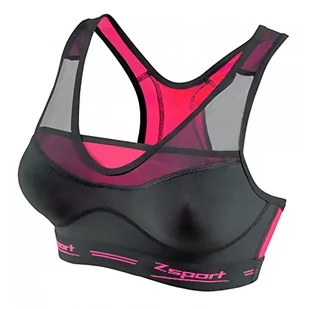 A to Z Sport Zsport damski biustonosz sportowy Virtuosity S czarny/różowy F-VITBR-512IB00_512_85-B - Biustonosze - miniaturka - grafika 1