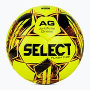 Piłka nożna - Piłka do piłki nożnej SELECT Flash Turf v23 yellow/orange 110047 rozmiar 4 - miniaturka - grafika 1