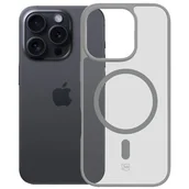 Etui i futerały do telefonów - Etui 3MK Colorfull Guardx MagCase do Apple iPhone 16 Pro Szary - miniaturka - grafika 1