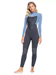 Roxy Damski kostium kąpielowy 5/4/3 Prologue-Back Zip Wetsuit for Women, Cloud BLK/POWDERDGREY/Sunglow, XS - Stroje kąpielowe - miniaturka - grafika 1