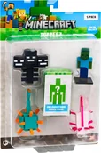 Figurki dla dzieci - Figurka Minecraft MINECRAFT 3D Pencil Toppers figures 5-pack - miniaturka - grafika 1