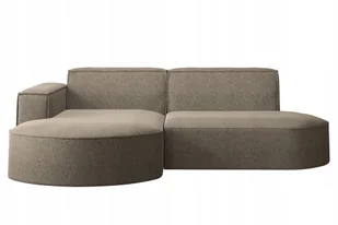 Sofa w kształcie L Modena narożnik tkanina Neve ciemnobeżowy lewy - Narożniki Sofa w kształcie L Modena narożnik tkanina Neve ciemnobeżowy lewy - Narożniki - miniaturka - grafika 1