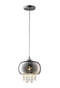 Milagro LAMPA wisząca STARLIGHT 3789 szklana OPRAWA zwis z kryształkami glamour crystal chrom 3789 - Lampy sufitowe - miniaturka - grafika 1