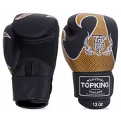 Rękawice bokserskie - Top King Rękawice Bokserskie Tkbgem-01gd Empower Creativity Black Gold - miniaturka - grafika 1