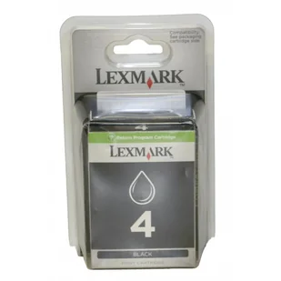 18C1974E LEXMARK 4 WKŁAD ATRAMENTOWY CZARNY - Tusze oryginalne - miniaturka - grafika 1