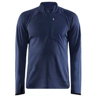 Koszulki sportowe męskie - Męska koszulka Craft CORE Trim Thermal Rozmiar: M / Kolor: ciemnoniebieski - miniaturka - grafika 1