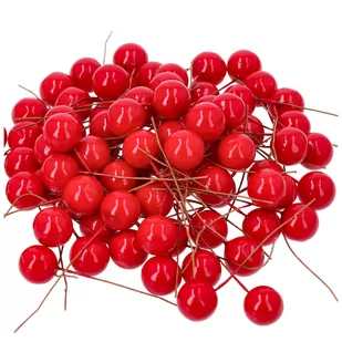 Owoce Pik Kulki Duże Czerwone 50szt - Ozdoby bożonarodzeniowe - miniaturka - grafika 1