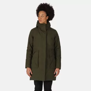 Regatta Damska Kurtka Parka Zimowa Yewbank II Ciemne Khaki, Rozmiar: 36 - Kurtki damskie - miniaturka - grafika 1