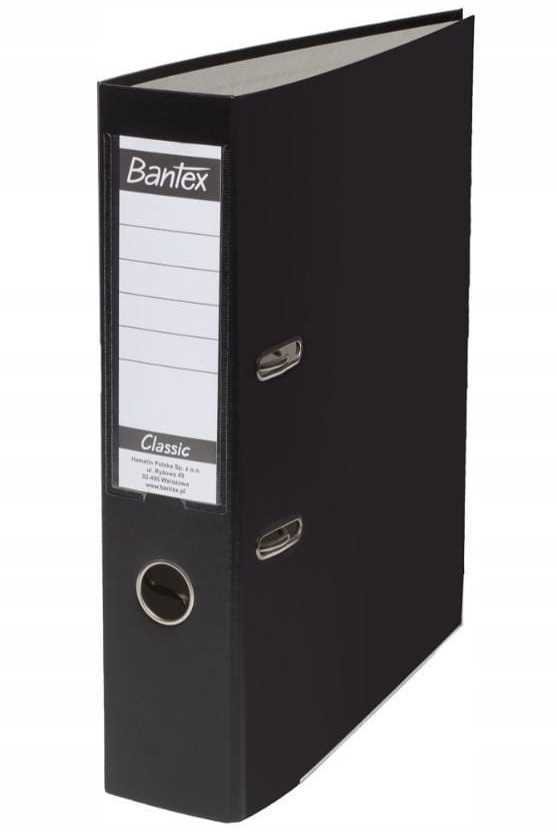 Bantex Segregator Classic A4 / 75 mm czarny