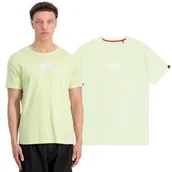 Odzież taktyczna i umundurowanie - Koszulka Alpha Industries Basic T ML 118533 722 - Arctic Lime 3XL - miniaturka - grafika 1