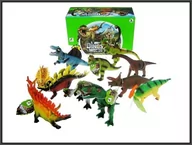 Figurki dla dzieci - Hipo Dinozaur z dźwiękiem 24cm 12 wzorów cena za 1 szt - miniaturka - grafika 1