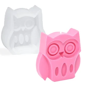Forma silikonowa do robienia świec sowa Soyovo DIY - Rękodzieło - miniaturka - grafika 1