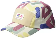Czapki damskie - FILA Unisex dziecięca czapka baseballowa Takeo Dragster Antique White Letter AOP, rozmiar uniwersalny, Antyque White Letter AOP, jeden rozmiar - miniaturka - grafika 1