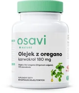 Witaminy i minerały - Osavi - Olejek z Oregano Karwakrol, 180mg, 60 kapsułek dojelitowych - miniaturka - grafika 1
