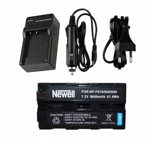 ZESTAW ŁADOWARKA SIECIOWA +AKUMULATOR SONY NP-F970 - Ładowarki i akumulatory - miniaturka - grafika 1