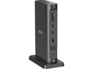 Stacja dokująca USB-C ISY IDO-3000 15 w 1 - Stacje dokujące i replikatory portów - miniaturka - grafika 1
