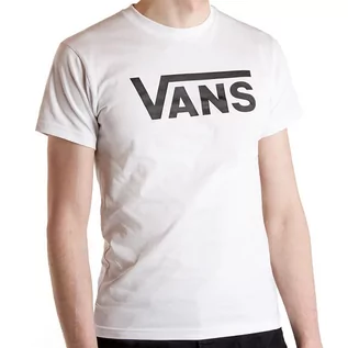 Koszulki sportowe męskie - Koszulka Vans T-shirt Classic VN000GGGYB21 - biała - grafika 1