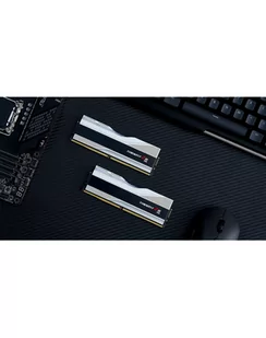 G.Skill DDR5 32GB - 8000 - CL - 38 - Dual-Kit - DIMM - F5-8000J3848H16GX2-TZ5RS, Trident Z5 RGB, XMP, silver/Kolor: CZARNY - Pamięci RAM - miniaturka - grafika 1