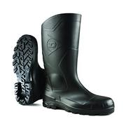 Kalosze męskie - Dunlop Protective Footwear Dunlop Protective Footwear Devon full safety kalosze dla dorosłych, uniseks, czarne 44 EU H142011.44 - miniaturka - grafika 1