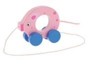 Zabawki interaktywne dla dzieci - Zabawka drewniana - Świnka TREFL - miniaturka - grafika 1