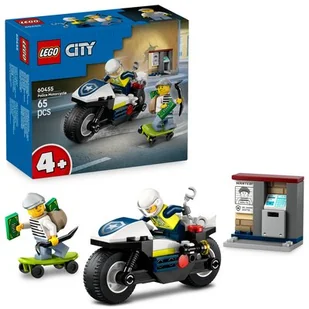 LEGO 60455 City Pościg na motocyklu policyjnym - Klocki - miniaturka - grafika 1