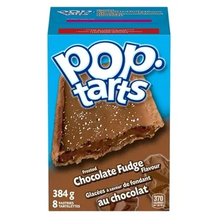 Pop Tarts Frosted Chocolate Fudge tosty o smaku czekoladowym z polewą cukrową 384 g - Ciastka - miniaturka - grafika 1